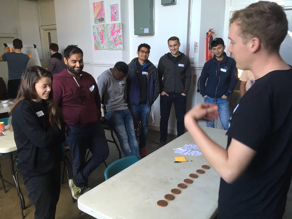 One of our workshops at an Education Day event for players, coaches and volunteers!